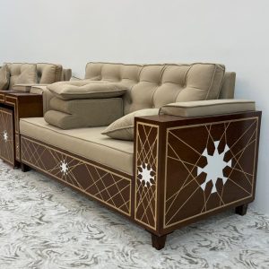 Herringbone SPC Flooring Qatar - Classic Pattern